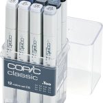 Copic Classic, Alcohol-based Markers, 12pc Set, Neutral Gray (Discontinued model: EAN 4511338002179)